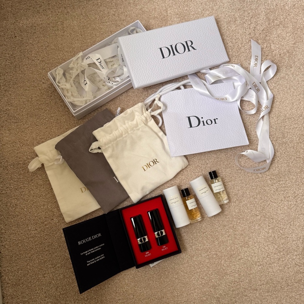 New Dior Luxury Beauty Collection with White and Black Accents